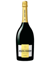 Joseph Perrier Cuvée Royale<br>Champagne Brut 750ML A colour of pale yellow gold, intense with reflected tints of rich red-gold. Delicate mousse, lively with small bubbles. On the nose the aromas are fine delicate and complex, with notes of apple and pear suggesting the fruity style to come on the palate which has plenty of fresh attack, lots of life, and is yet supple, round and most refreshing on the finish.