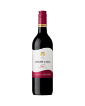Jacob's Creek Merlot 750mL A fresh contemporary style of Merlot from Jacob's Creek produces a luscious medium bodied wine that has ripe plum and berry fruit flavours in harmony with soft grape and oak tannins giving length and texture.