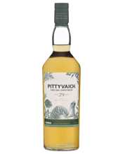  Pittyvaich 2019 Release 29<br>Year Old Single... 700mL This small batch of 1989 Pittyvaich is the first release double matured in Pedro Ximenez and Oloroso-seasoned casks. These have brought an exotic, rich, fruity depth to the light, golden aromas and flavours of the distillery character. A ‘ghost’ or closed distillery that worked only for 18 years, before falling victim to industry consolidation in 1993, Pittyvaich has now vanished. Its dwindling stock is as rarely sighted today as the shy capercaillie found in Scottish pine forests. 1989 Ghost –
