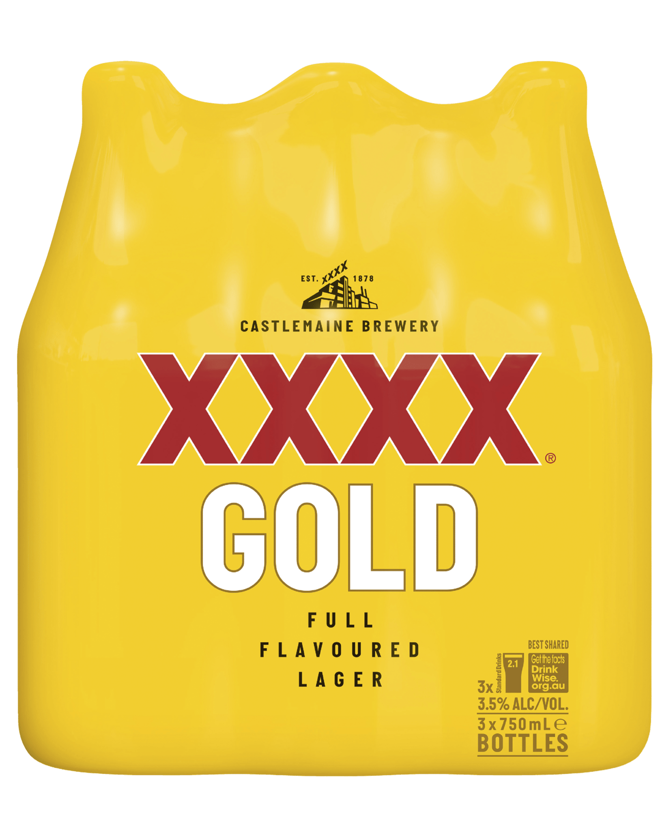Buy Xxxx Gold Lager 750ml Online (Low Prices) from Dan Murphy