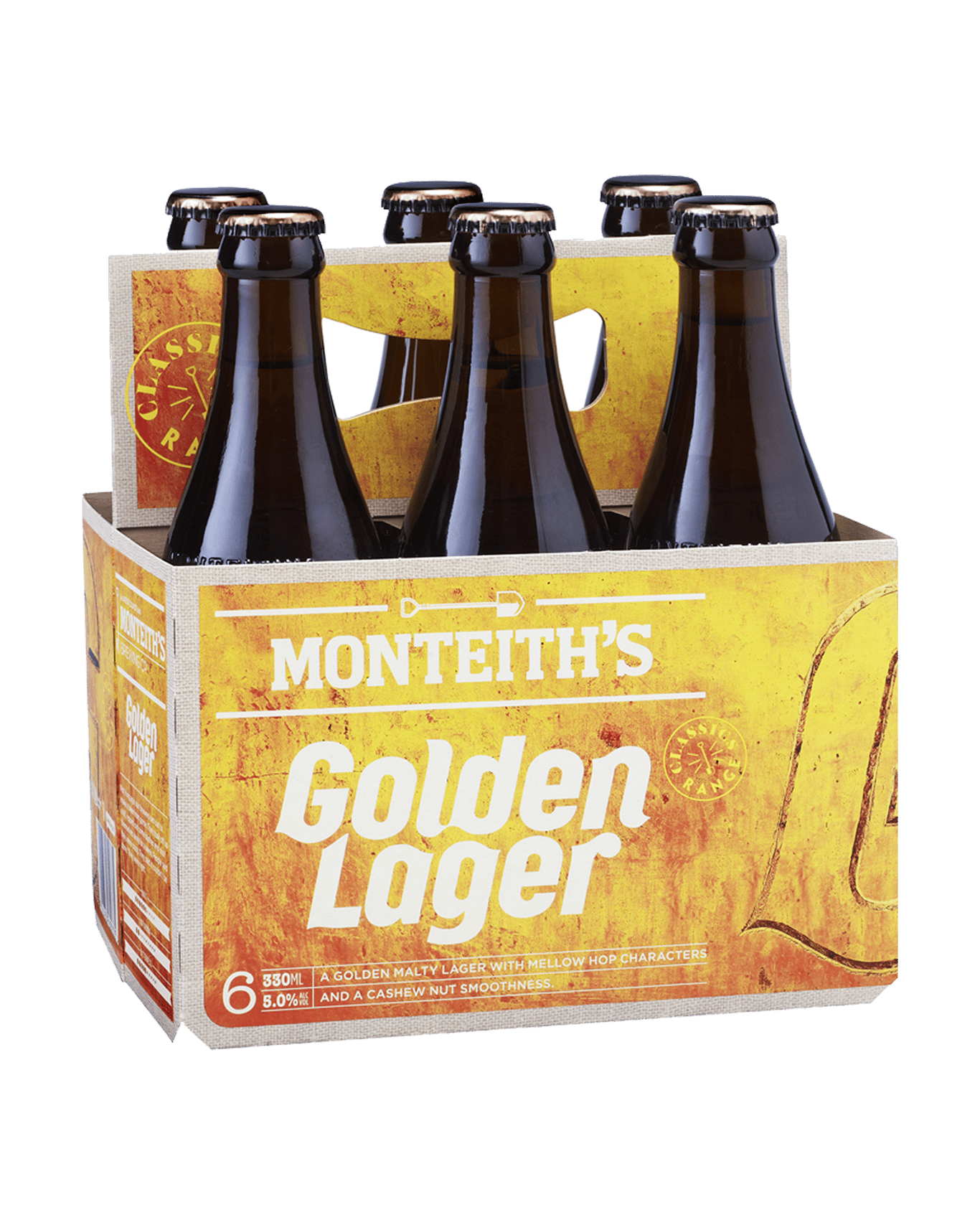 Monteith's Golden Lager 330ml (Unbeatable Prices) Buy Online Best