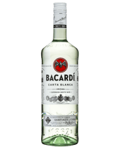 Bacardi Carta Blanca Rum 1l 1L BACARDI Carta Blanca White Rum’s delicate floral and fruity notes are best enjoyed mixed with soda, fresh juice or as a refreshing rum and cola cocktail. First created by Don Facundo BACARDI Masso in 1862, BACARDI Carta Blanca has since been recognised as the world's most-awarded rum.