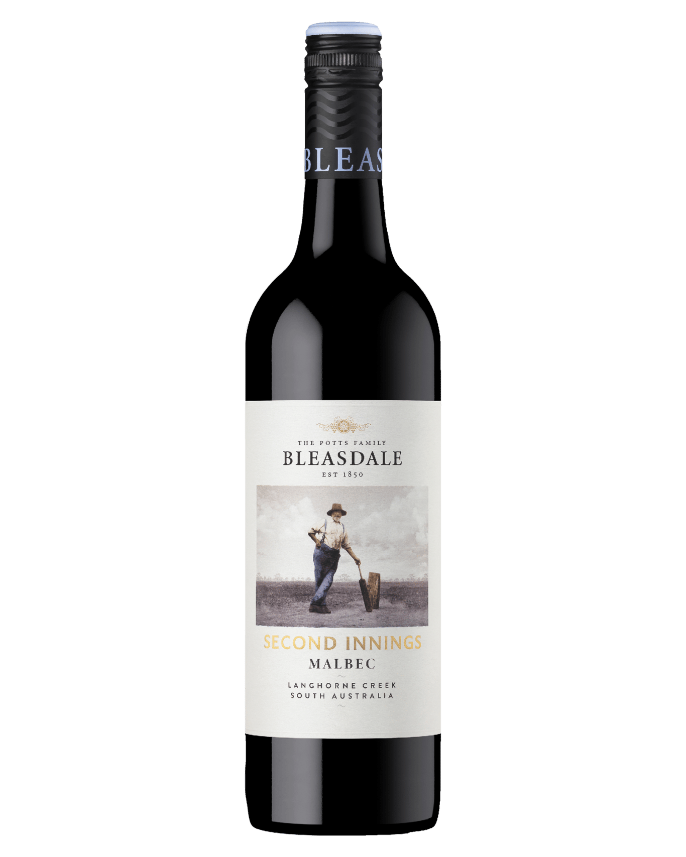 A bottle of the award-winning Bleasdale Second Innings Malbec