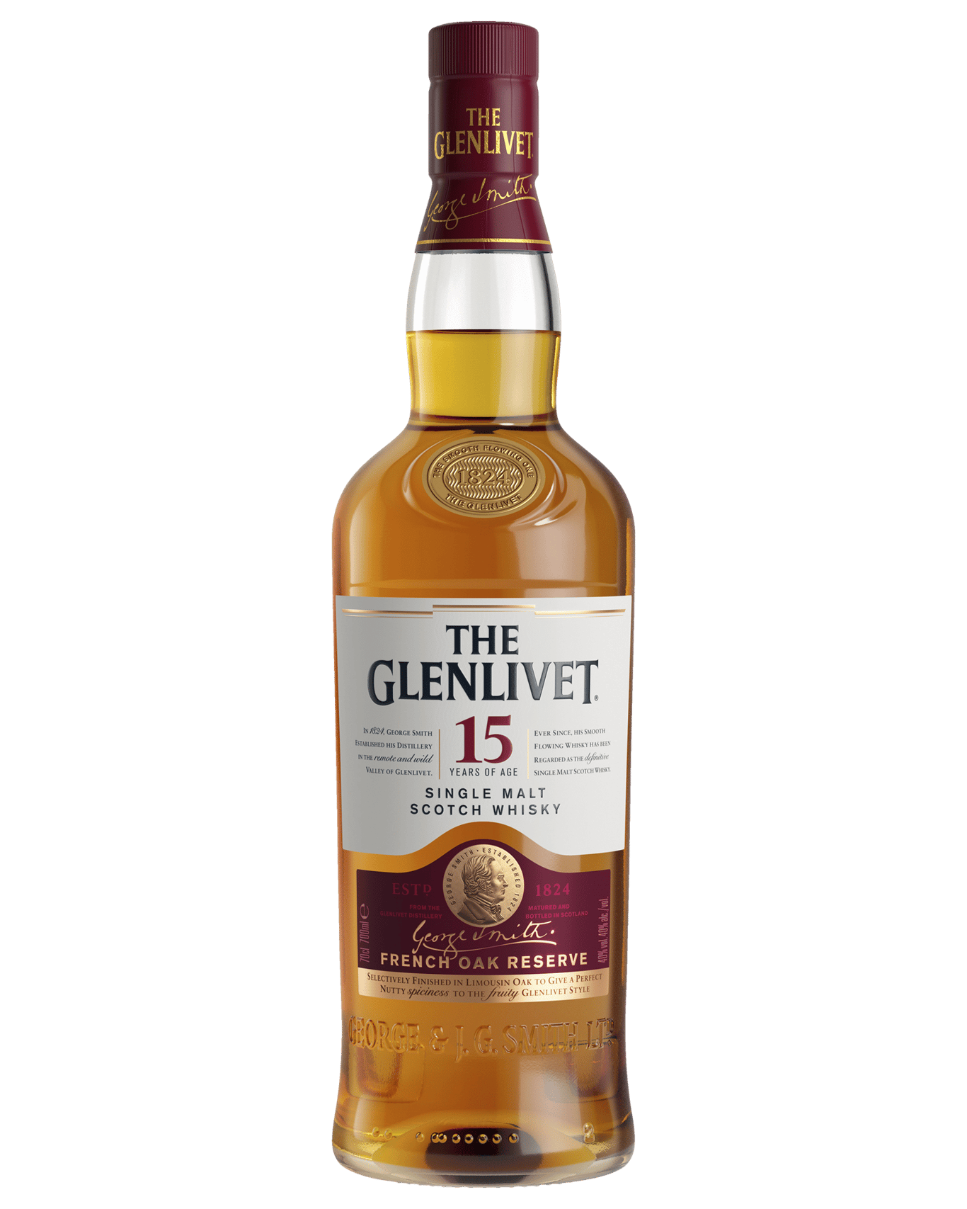 15 Year Old Single Malt Scotch Whisky 700mL