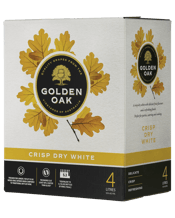  Golden Oak Dry White Cask 4l<br> 4L A delicate wine with dry, crisp fruit, supported by delicate acid. Perfect for parties, catering and cooking. Once opened it will last for months.