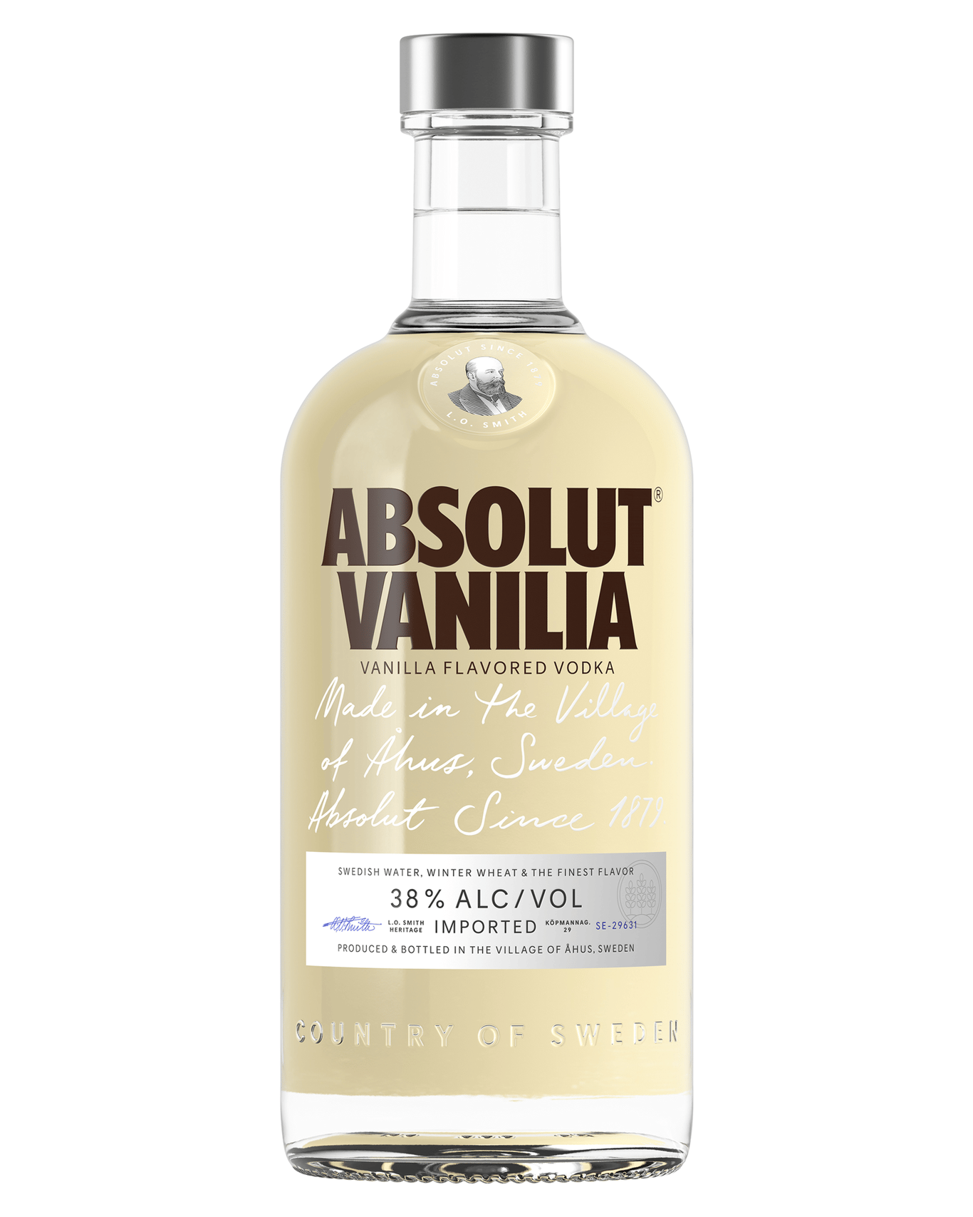 A bottle of the Absolut Vanilia Vodka
