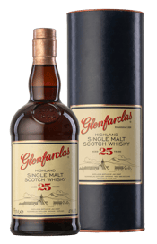 Glenfarclas 25 Year Old<br>Single Malt Scotch... 700ML This timeless distillery has produced yet another astonishing Scotch. The sheer depth and complexity is truly a wonder to behold. For the true Whisky connoisseur.