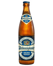  Weihenstephaner Original<br>Premium Lager... 500ML Weihenstephan Original Lager is an aromatic golden lager that is sweet tasting, yet with a full-bodied and balanced malt aroma. Crafted by the oldest operating brewery in the world, the Original is an easy-drinking German style lager that is ideally suited to a plate of fresh oysters or a long afternoon.