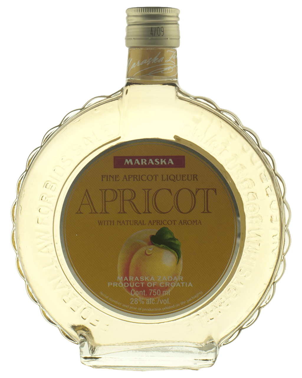 Buy Maraska Apricot Liqueur 750ml Online (Low Prices) from Dan Murphy's