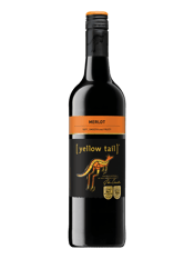 Yellow Tail Merlot 750ML Yellow Tail Merlot is soft and supple, with sweet, plum and cherry flavours and a hint of liquorice or anise. Merlot is an excellent alternative to the heavier and more tannic red varieties.