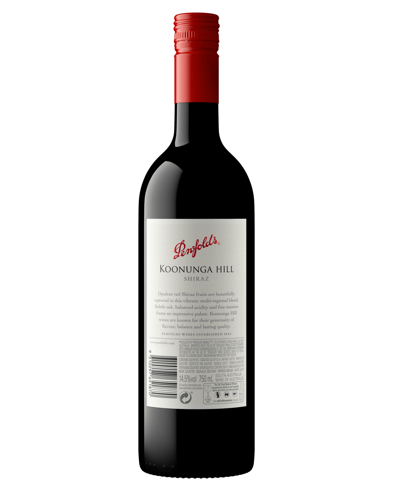 Penfolds Penfolds Koonunga Hill Shiraz 2021 750ml (Unbeatable Prices ...