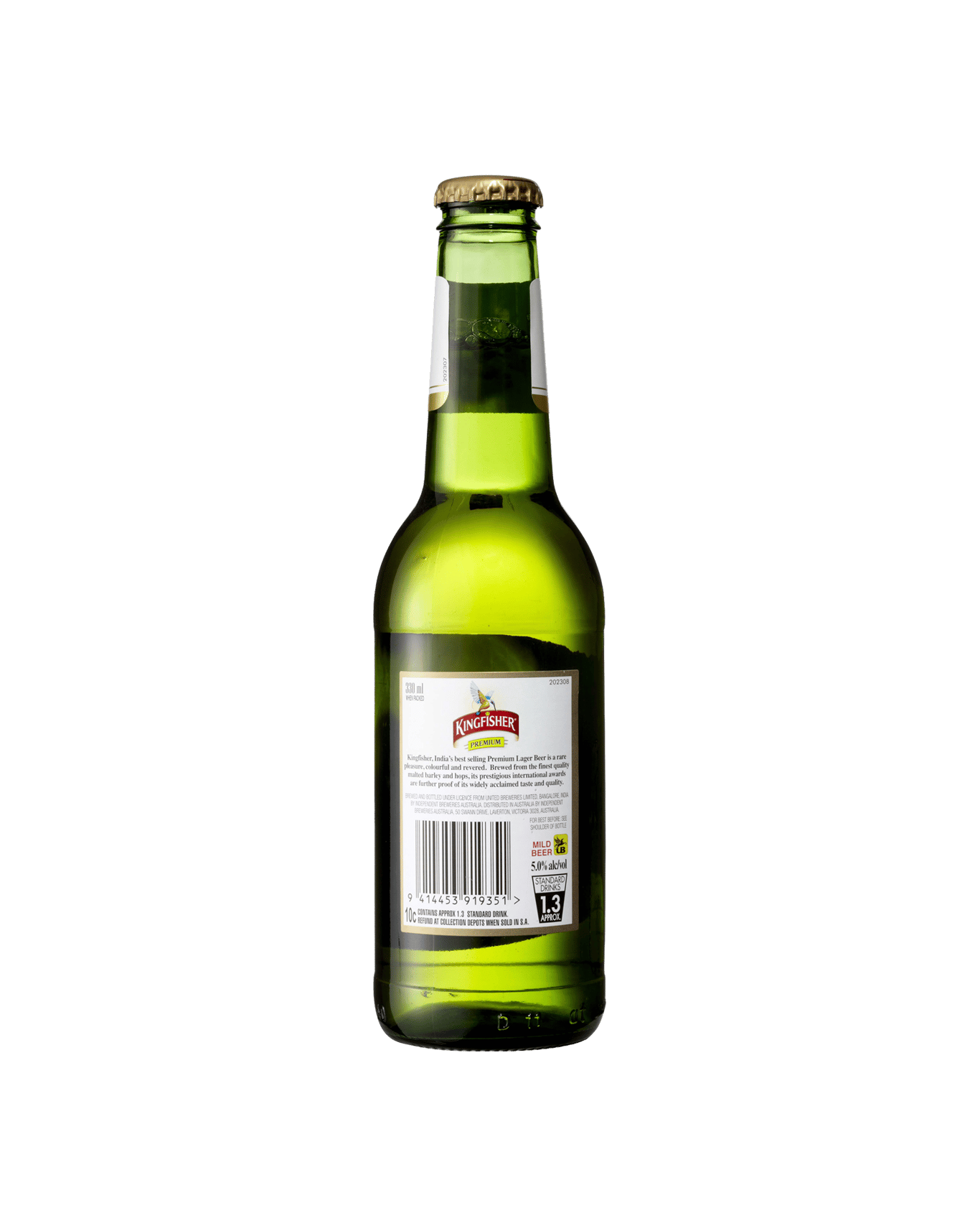 Buy Kingfisher Lager 330ml Online (Low Prices) from Dan Murphy's