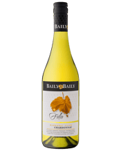  Baily & Baily Folio<br>Chardonnay  750mL Peach and citrus aromas on the nose. Good fruit with lemony characters on the palate with undertones of nectarine and oak, finishing with a long crisp palate. A fine Margaret River Chardonnay.