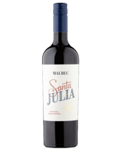 Santa Julia Malbec 750ML Malbec has proven to be one of the most successful red grape varieties in Argentina. This example from Santa Julia is full-bodied rich and spicy with well balanced tannins on the palate. A great match for matured cheeses.