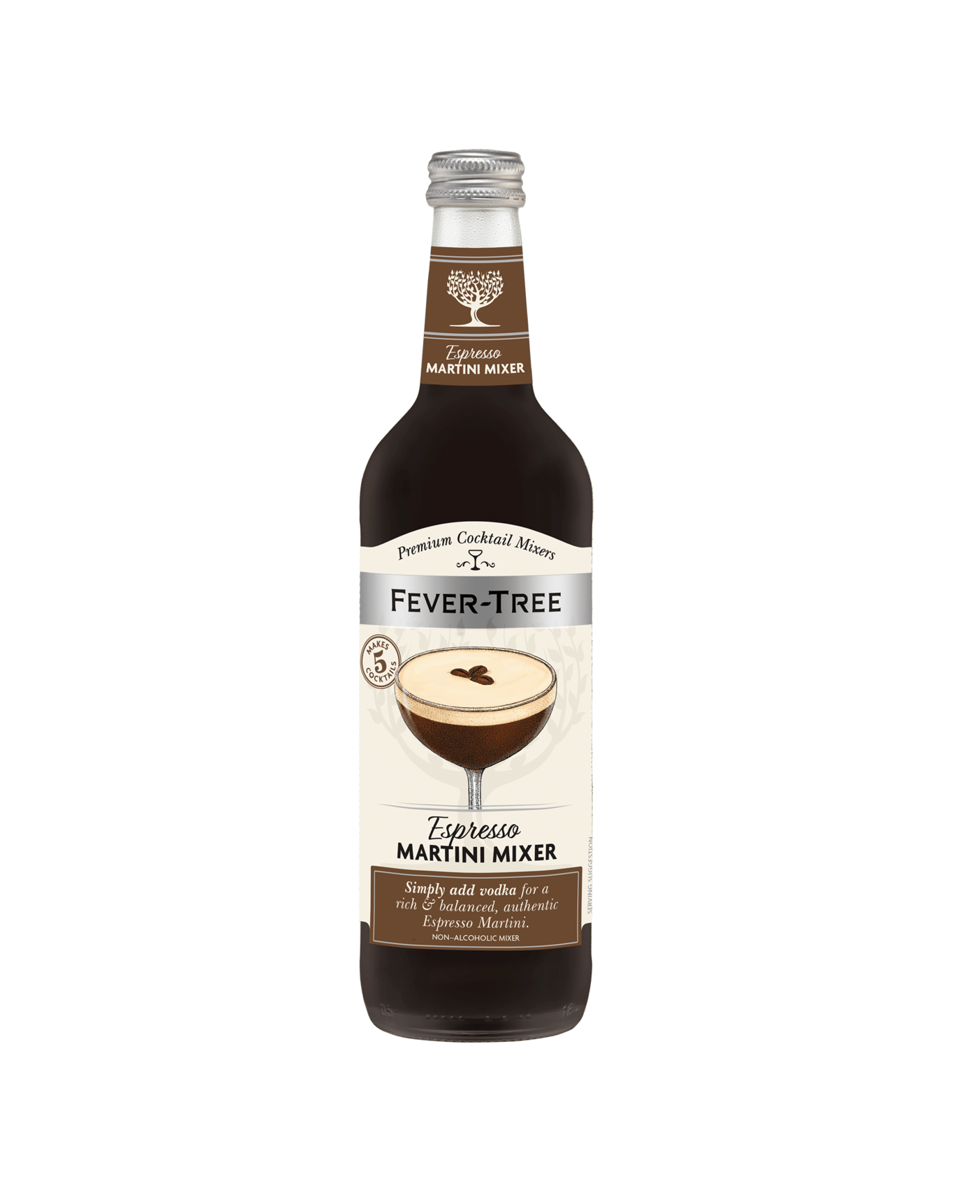 Bottle of Fever Tree Espresso Martini Mixer