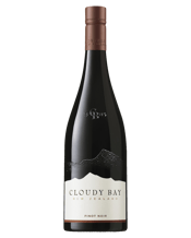  Cloudy Bay Pinot Noir  750ML Cloudy Bay Pinot Noir is the perfect wine to take when you don’t know what’s for dinner. A versatile wine with silky elegance, this Marlborough Pinot Noir shows plenty of red fruit characters when young. Notes of cherry and wild strawberry are framed by elegant tannins and fine freshness. As the wine ages, it becomes more complex, showing soft spices. Silky tannins and juicy freshness provide an elegant structure, while subtle oak gives complexity. Cloudy Bay's Marlborough Pinot Noir has a cella