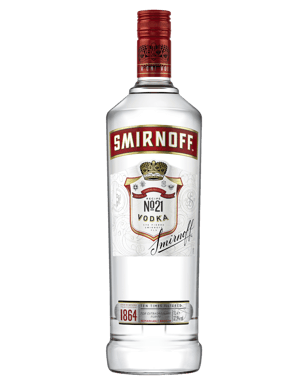 Buy Smirnoff Red Label Vodka 1L | Dan Murphy's