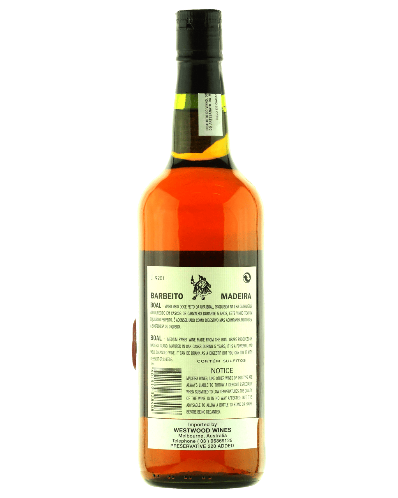 Buy Vinhos Barbeito 5 Year Old Boal Online @Lowest Price