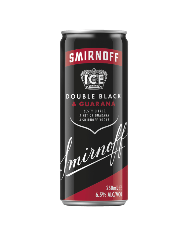 Ice Double Black & Guarana Cans 250mL