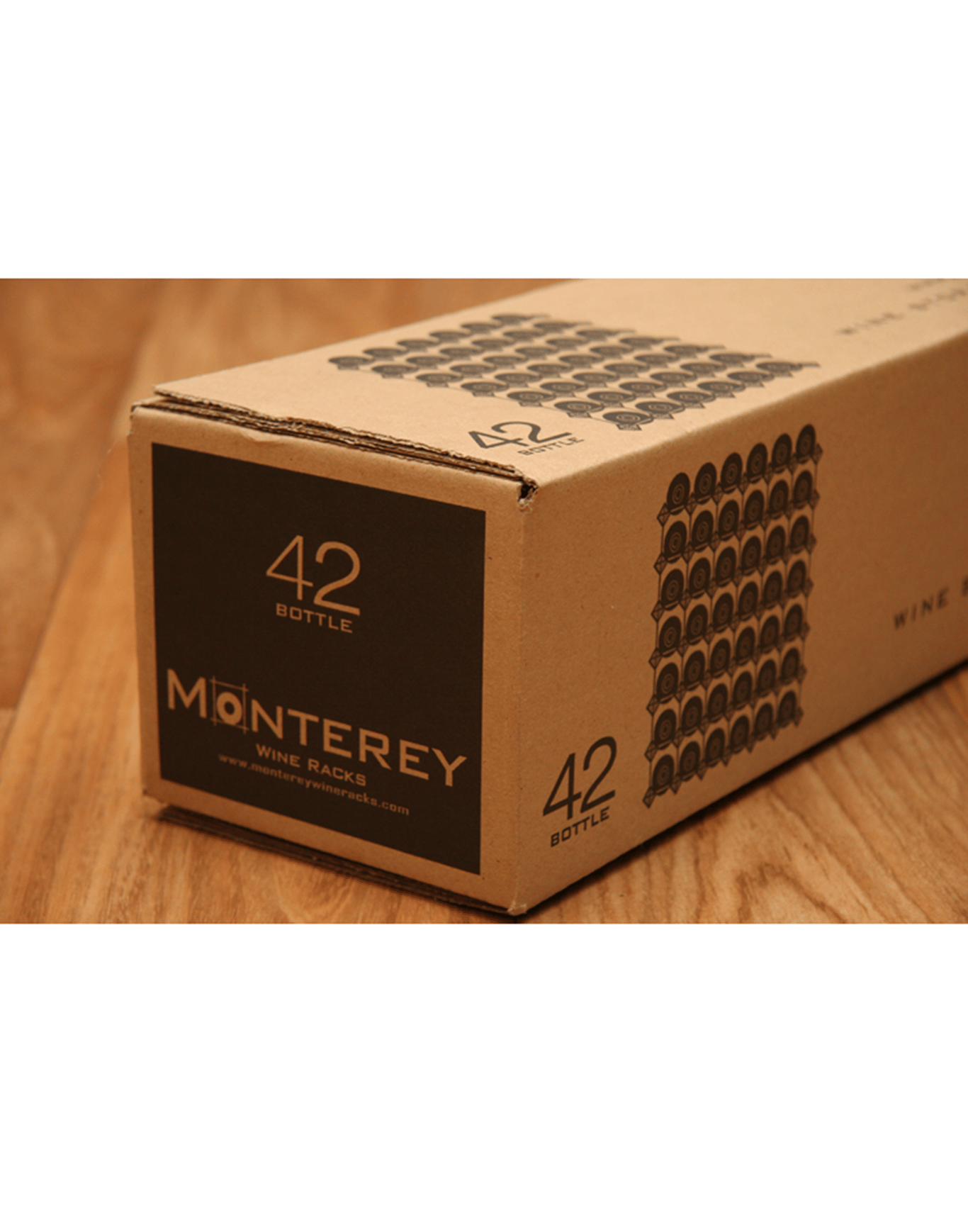 Buy Monterey 42 Bottle Wine Rack Flat Pack Online (Lowest Price