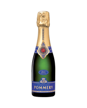  Pommery Royal Brut Nv 200ml  200ML Elegant and lively. Small assertive notes of red fruits. A rounded, rich, delicate wine that lingers in the mouth. In short, a clean taste with no dryness. A very smooth wine which never wanes on the palate.