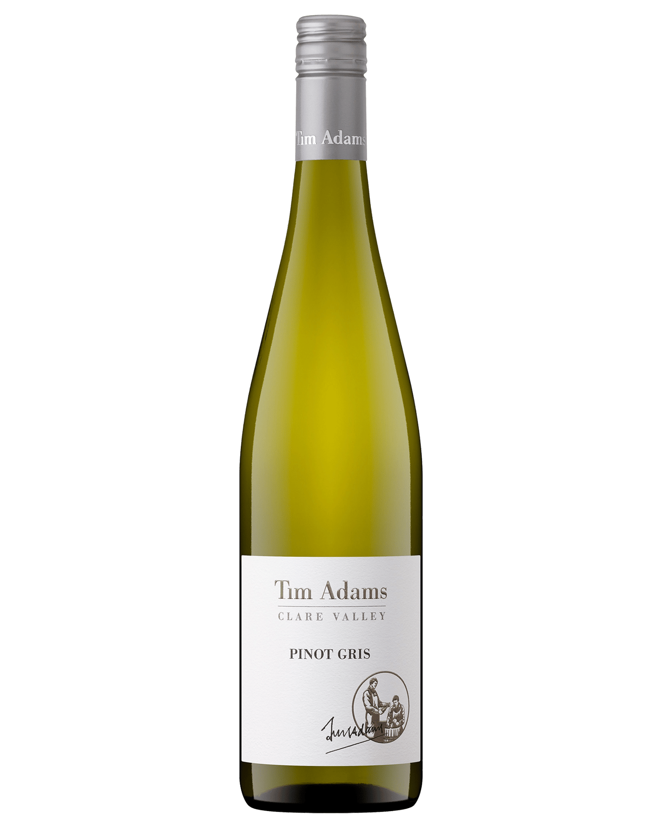 A bottle of Tim Adams Pinot Gris
