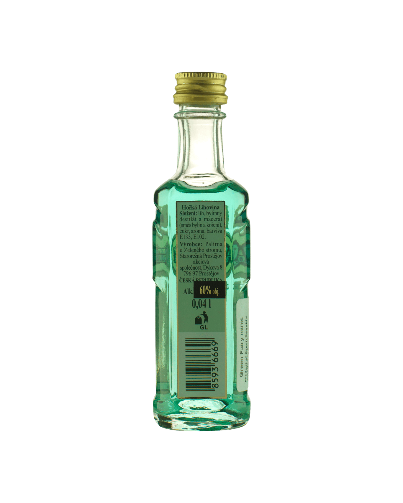 Buy Green Fairy Absinth 60% 40ml Online (Low Prices) from Dan Murphy's