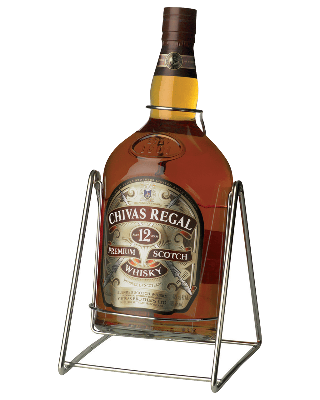 Chivas Regal 12 Year Old Scotch Whisky Cradle 4.5L | Dan