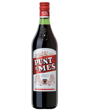 Punt E Mes Vermouth 750mL Punt e Mes is an Italian vermouth, dark brown in color and has a bitter flavour. Punt e Mes literally means "point and a half" in Piedmontese, referring to the flavor being characterised as one ”point” of sweetness and half a point of bitterness. It can be used as a substitute for regular rosso vermouth in drinks such as the Manhattan. Punt e Mes has a strong, distinctive flavour, half-way between regular rosso vermouth and Campari.