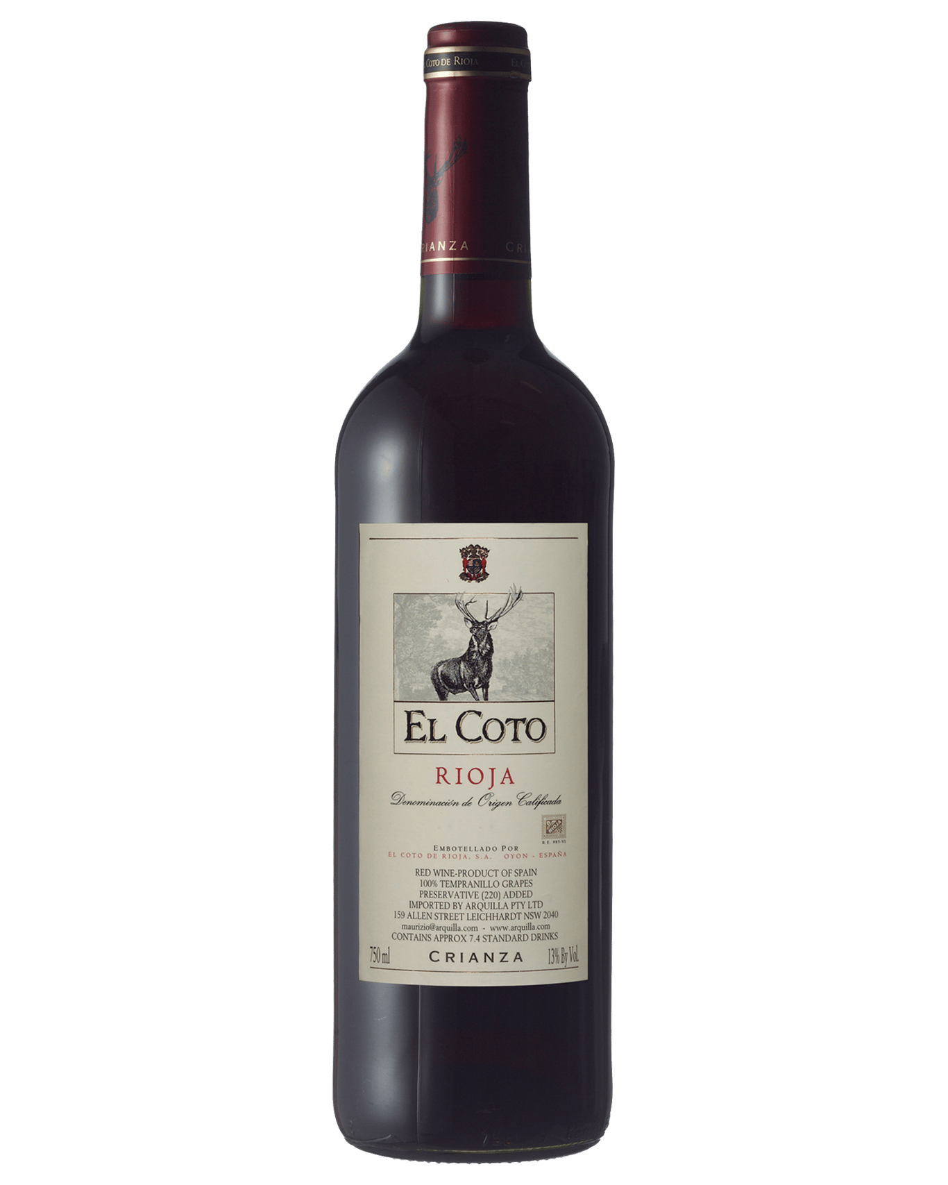 Buy El Coto Rioja Crianza Online (Low Prices) from Dan Murphy's