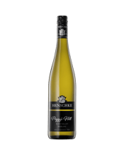  Henschke Peggys Hill<br>Riesling  750mL The colour of gold struck through with green, this Riesling shows classic lime and mineral aromas with a touch of gooseberry. Rich and full-bodied, the citrus and tropical fruit flavours are underpinned by crisp acidity.