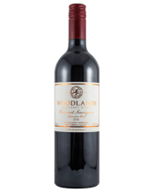  Woodlands Cabernet Sauvignon<br> 750mL Woodlands Cabernet Sauvignon is a blend of 94% Cabernet Sauvignon, 4% Malbec and 2% Cabernet Franc. Bright crimson in colour, it has a nose that displays a hedonistic mix of brooding blue fruits, five spice and toasty barrel notes. The palate is fine, succulent and mouth filling, with waves of dense red fruits and a very long silky finish.