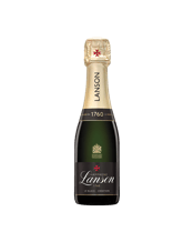  Lanson Le Black Création<br>Champagne Brut... 200ML <br />Combining a sense of heritage and savoir-faire, Lanson has been perpetuating for over 260 years a fresh and elegant style, with Le Black Création as its signature. This Champagne enhances the unique character of each harvest through the tailored work combining creativity and precision. Each Création comes with a number in reference to the number of harvests that have taken place since the House was founded in 1760.