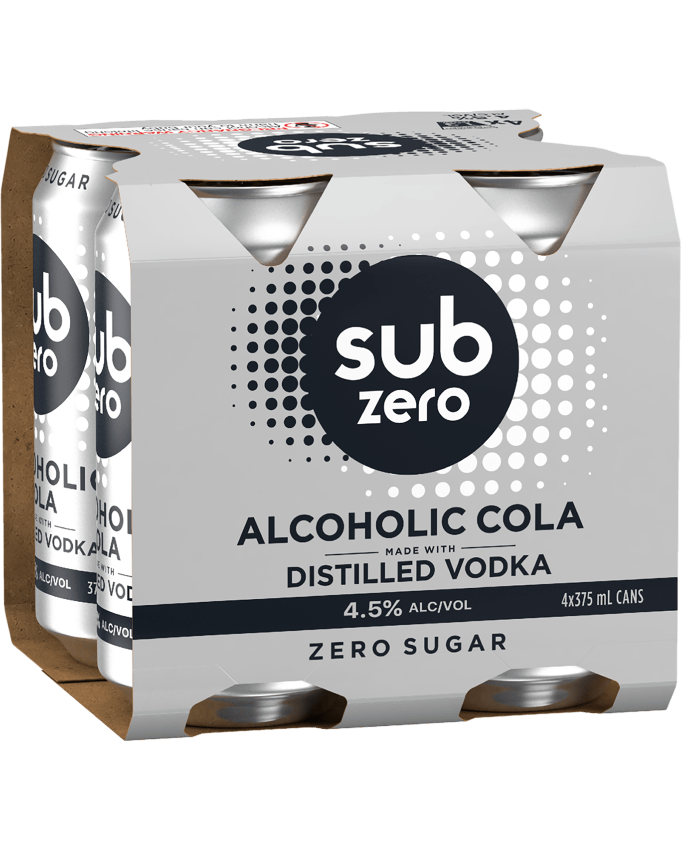 Buy Sub Zero Alcoholic Cola Cans 375ml Online (Low Prices) from Dan ...