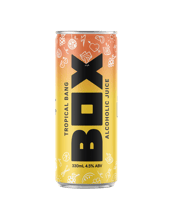  Box Alcoholic Juice Tropical<br>Bang Cans 330ml  330ML Box Alcoholic Juice Tropical Bang Cans 330mL