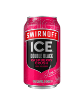 Smirnoff Ice Double Black<br>Raspberry Crush... 375ML The freshest new flavour from Smirnoff Ice Double Black. Just as tasty as the OG, refreshed with a sweet raspberry twist. Smirnoff Ice Double Black Raspberry 6.5% is your flavour plus one.