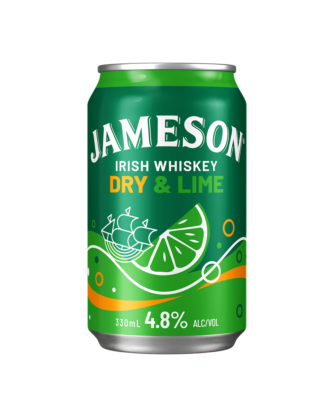 A can of the Jameson Smooth Dry Lime