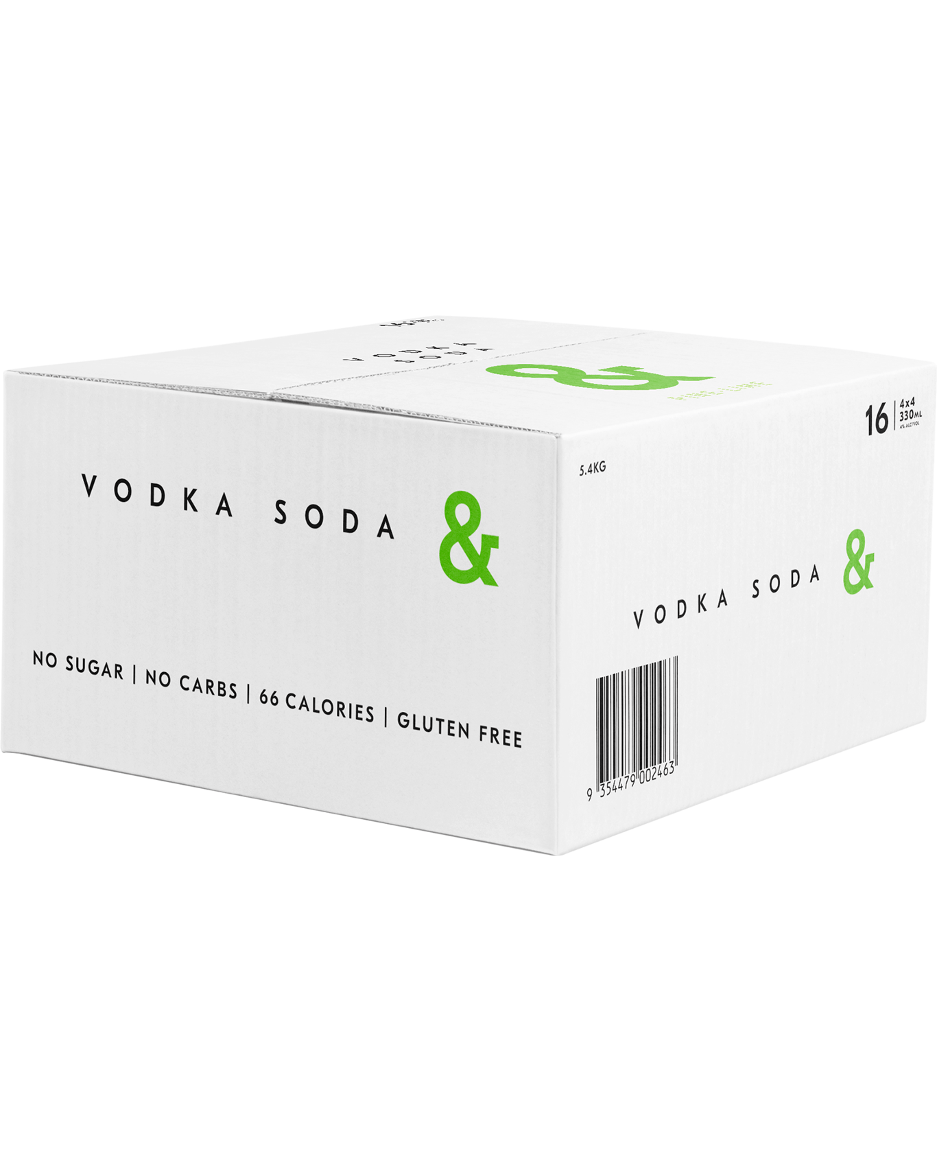 Buy Ampersand Vodka Soda & Pine Lime 4 Cans 330ml Online (Lowest Price