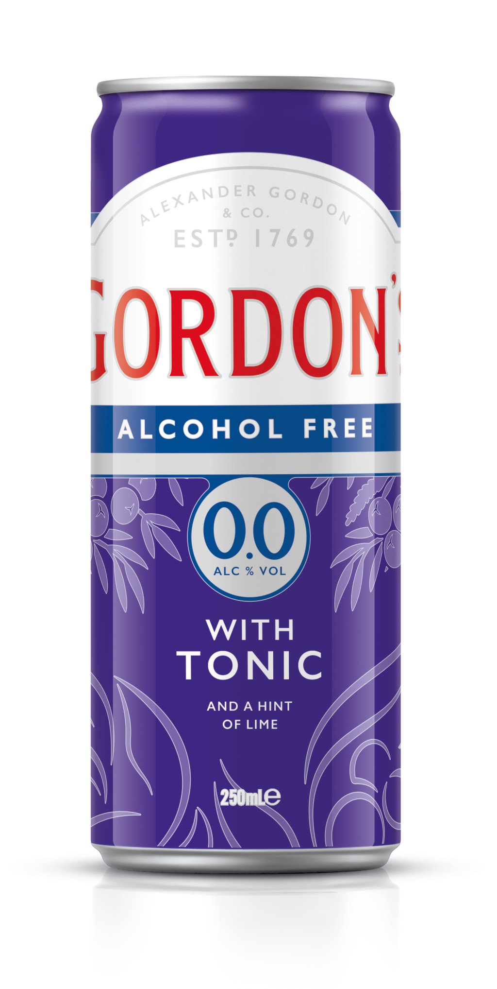 Buy Gordon's Gin And Tonic 0% Cans 250ml Online (Low Prices) from Dan ...