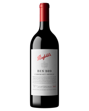  Penfolds Bin 389 Cabernet<br>Sauvignon Shiraz... 1.5L Since 1844, Penfolds has been grounded in experimentation, curiosity and uncompromising quality. This pioneering spirit still rings true after nearly two centuries and is what has helped them become one of the most celebrated winemakers in the world today. Bin 389 was often referred to as ‘Baby Grange’, in part because components of the wine are matured in the same barrels that held the previous vintage of Grange. First made in 1960 by the legendary Max Schubert, this was the wine that helped fo