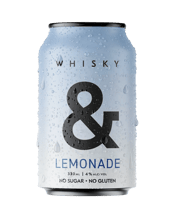 Ampersand Whisky & Lemonade<br>Cans 330ml 330ML In 2018, Ampersand Projects launched its first flagship product, ‘Vodka, Soda &amp;’ – the first vodka and soda ready to drink (RTD) option in the Australian marketplace.<br>Our tagline ‘add whatever you want’ reinforced the idea that the drinks were made to be added to, enhanced and experimented with and a bit of fun.