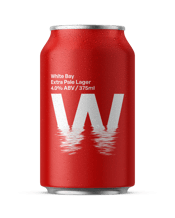  White Bay Brewing Extra Pale<br>Lager Cans 375ml  375ML This is the official beer of the Sydney Swans, crafted to celebrate the team's spirit and passion. This crisp, extra pale lager offers a clean, refreshing taste that's perfect for any occasion.