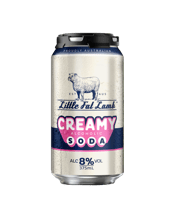  Little Fat Lamb Creaming<br>Soda 8% Cans 375ml... 375ML New in a can!