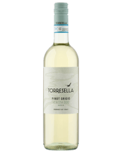  Torresella Pinot Grigio  750ML Torresella Pinot Grigio is a great example of the classic Northern Italian grape variety that displays a delicate fragrance of spice leading to a mellow, well balanced palate. Amazing value for this light dry white wine.