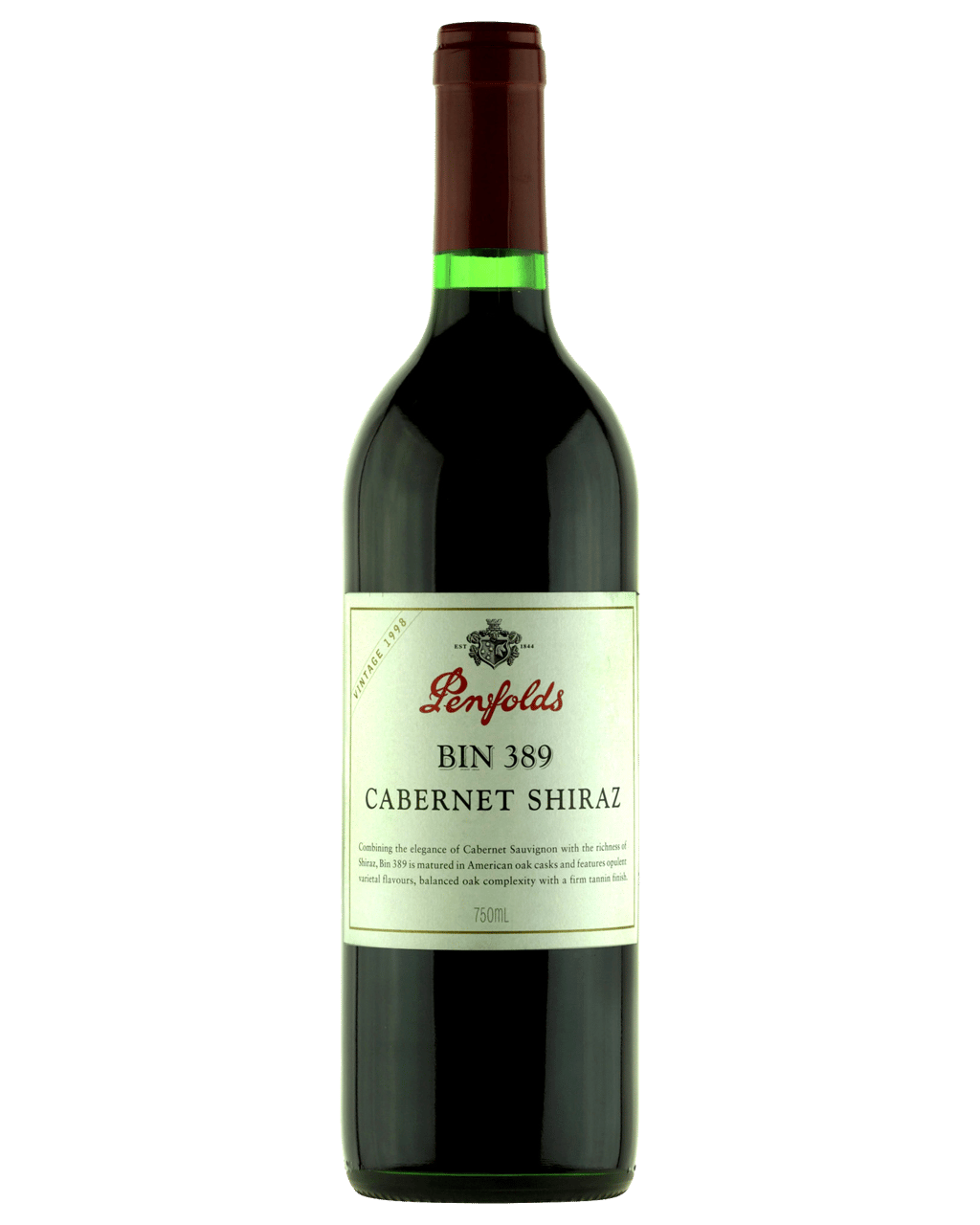 Penfolds Bin 389 Cabernet Shiraz 1998