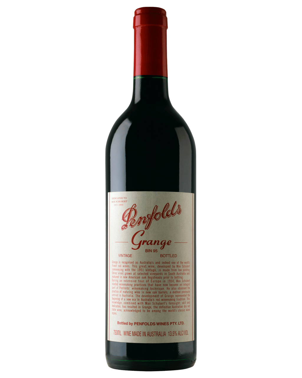 米政府ペンフォールズ グランジ BIN95 1997 750ml ワイン
