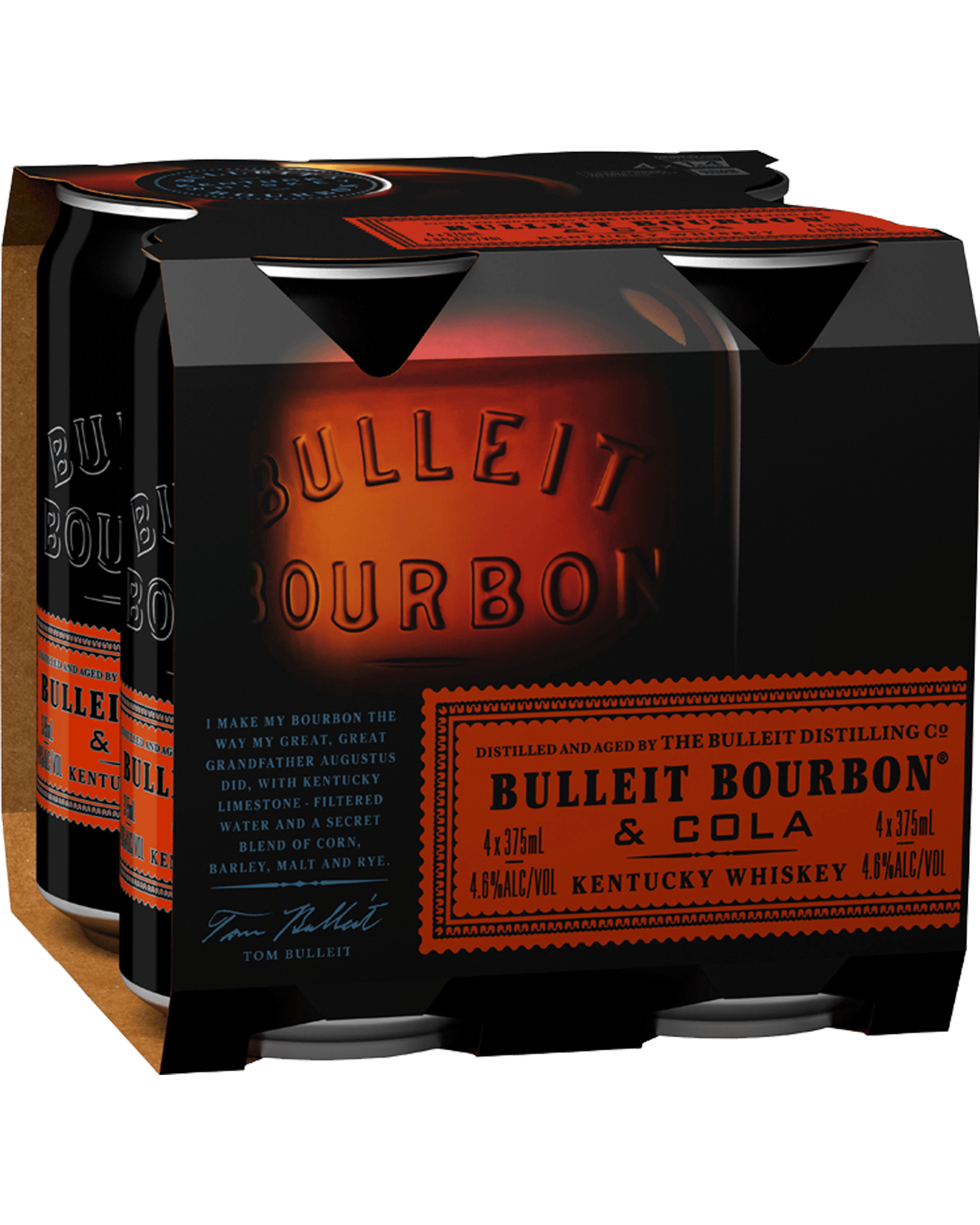 Buy Bulleit Bourbon & Cola Online (Low Prices) from Dan Murphy's