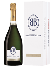  Besserat De Bellefon<br>Champagne Vintage  750ML The house of Besserat de Bellefon was founded in 1843 near Ay in Champagne, and is now based in Epernay. The hallmark of the house is the lower than normal pressure that the wine is kept at under cork. This lower than normal pressure does not reduce the effervescence, but softens it, allowing the wine to partner better with food. Aspect: Deep, intense yellow Bouquet: Citrus, confits, honey, sweet spice, panettone, praline Palate: Generous freshness, opulence, purity, natural, exceptional Assembl