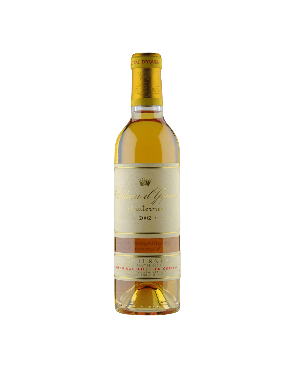 Buy Château D'yquem Sauternes 2002 375ml Online @Lowest Price