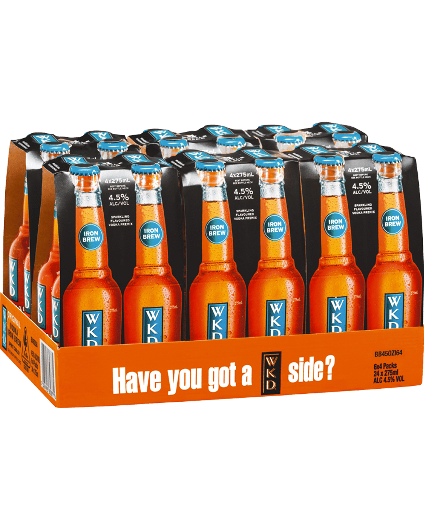 Buy Wkd Original Vodka Iron Brew 275ml Online (Lowest Price Guarantee